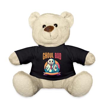 Ghoul Dad Spooky Father Child Motif - Teddy Bear - black - Front
