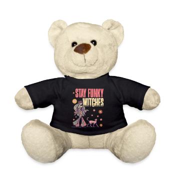 Sorcières Lover Design Drôle Sorcières Dire - Nounours - noir - Devant