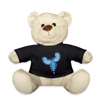Der Flug des blauen Vogels - Teddy - Schwarz - Vorne