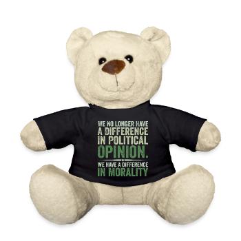 Wir haben keine politischen Meinungsverschiedenheiten mehr - Teddy - Schwarz - Vorne