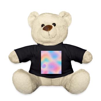 Eye in abstraction - Teddy Bear - black - Front