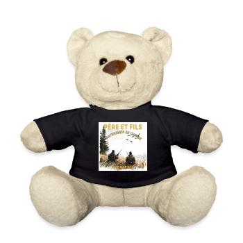 Père et Fils Chasse Ensemble - Nounours - noir - Devant