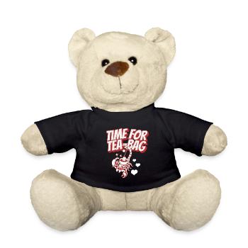 C’est l’heure du sachet de thé - Nounours - noir - Devant
