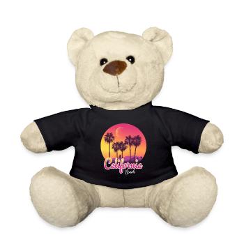 California Beach Sonnenuntergang - Teddy - Schwarz - Vorne