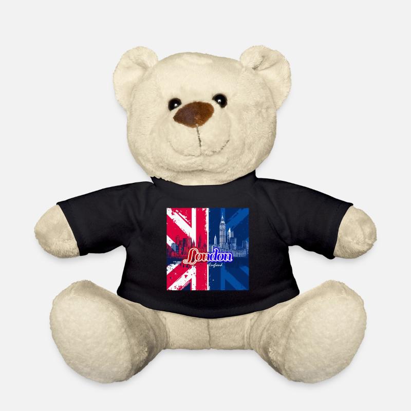 Explore London Style - Gift It Now! - Teddy Bear - black