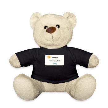 Gießen Sie Ihre Pflanzen, züchten Sie Ihren Stil! - Teddy - Schwarz - Vorne