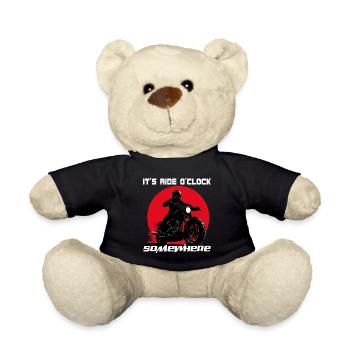 Ride O'Clock Biker - Teddy - Schwarz - Vorne