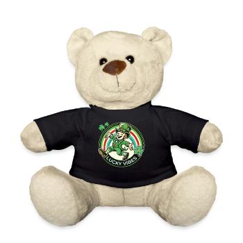 Joyeuses vibrations de la Saint-Patrick - Nounours - noir - Devant
