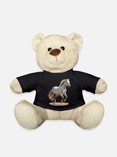 Cheval camarguais - Nounours - noir
