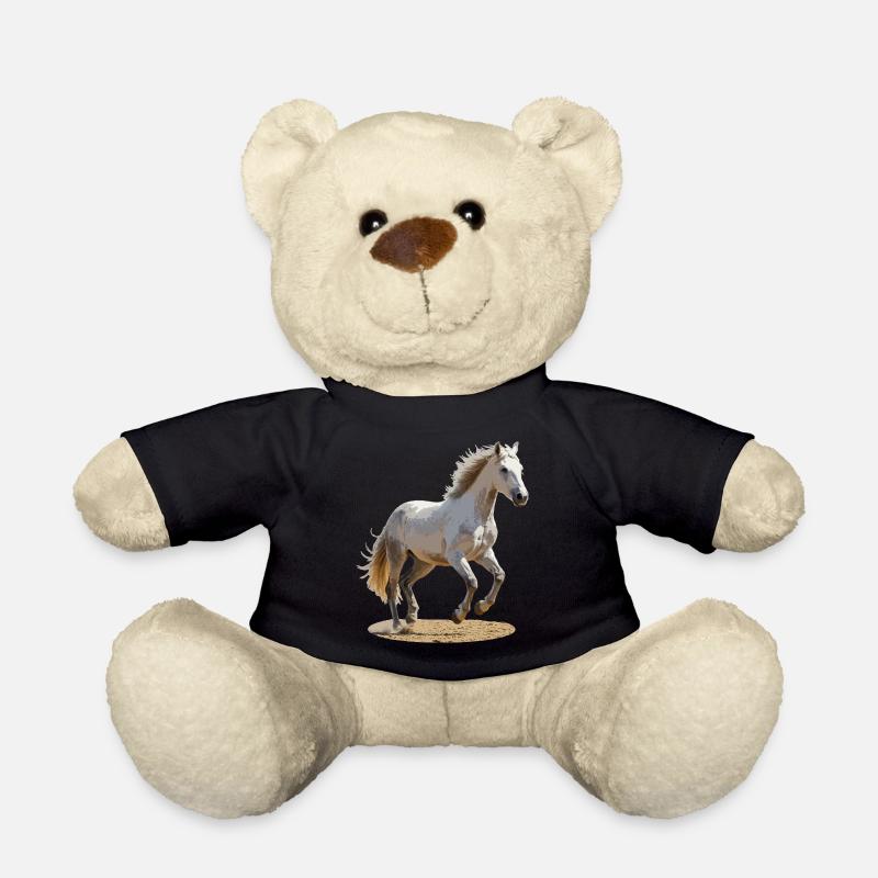 Cheval camarguais - Nounours - noir