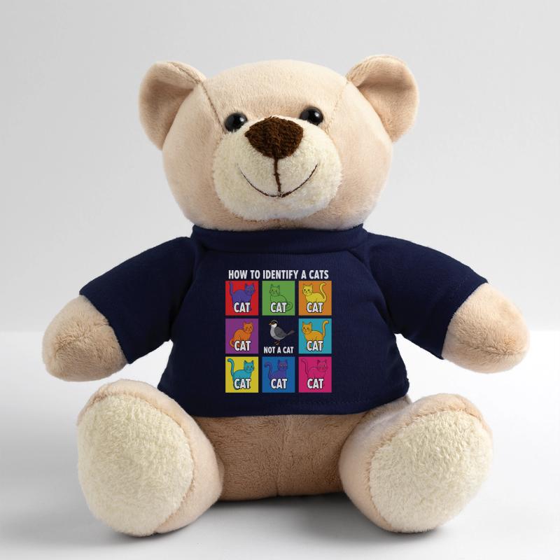 Cat Identification Guide Teddy Bear