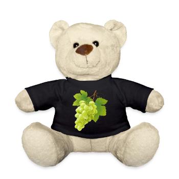 raisins verts - Nounours - noir - Devant