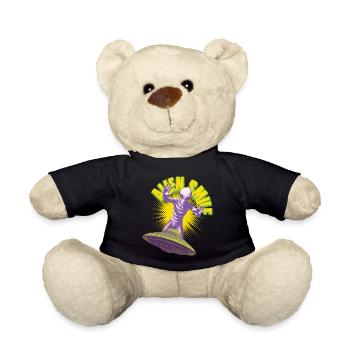 Extraterrestre sauveur - Nounours - noir - Devant