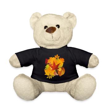 Herbstlaub - Teddy - Schwarz - Vorne