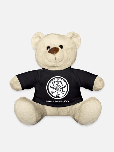 Ouroboros of the Spreewald white - Teddy Bear - black