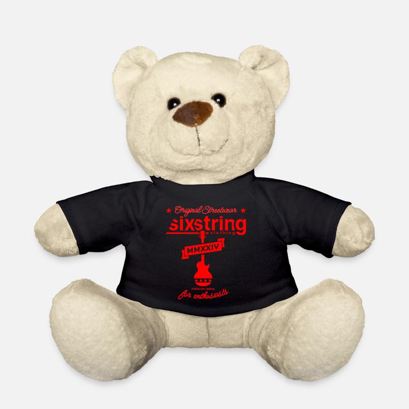 Six-string streetwear - Teddy Bear - black