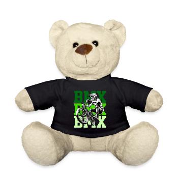 BMX Rider – Action Sport Street Design - Teddy - Schwarz - Vorne