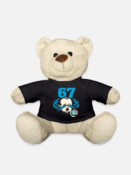 67 six seven - gen z - Teddy - Schwarz