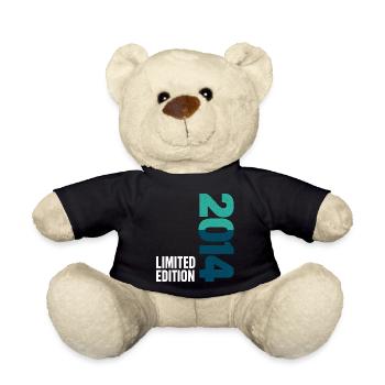 12th Birthday Level 12 Unlocked 2014 - Teddy Bear - black - Front