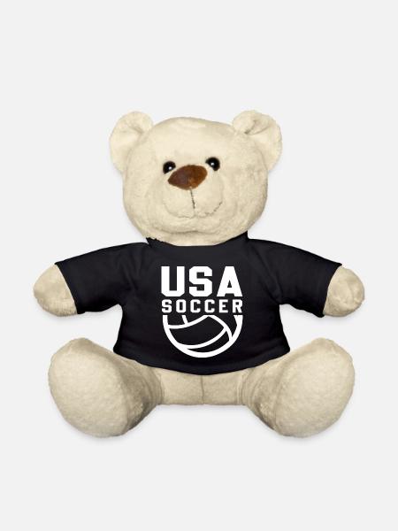 USA Soccer - Nounours - noir