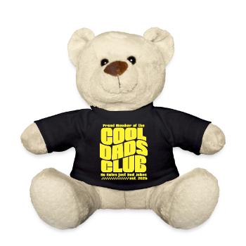 Fête des pères cadeau 2026 - Club des papas cool - Nounours - noir - Devant