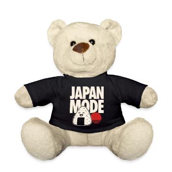 Onigiri de mode Kawaii au Japon - Nounours - noir - Devant