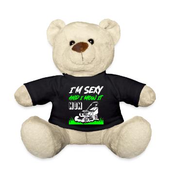 I_Am_Sexy_And_I_Mow_It_Mom - Teddy - Schwarz - Vorne
