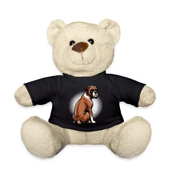 Boxer Boxer Holder Boxer Dog Boxer Owner Boxer Fan - Teddy Bear - black - Front