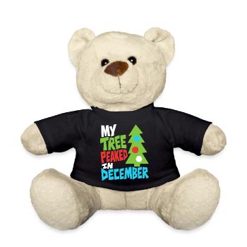 Weihnachtsbaum hatte im Dezember Hochsaison - Teddy - Schwarz - Vorne