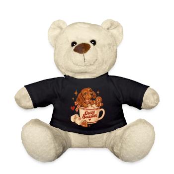 Cozy Season Dachshund - Teddy - Schwarz - Vorne