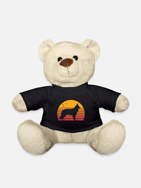 Belgian Groenendael Sonnenaufgang Vintage - Teddy - Schwarz