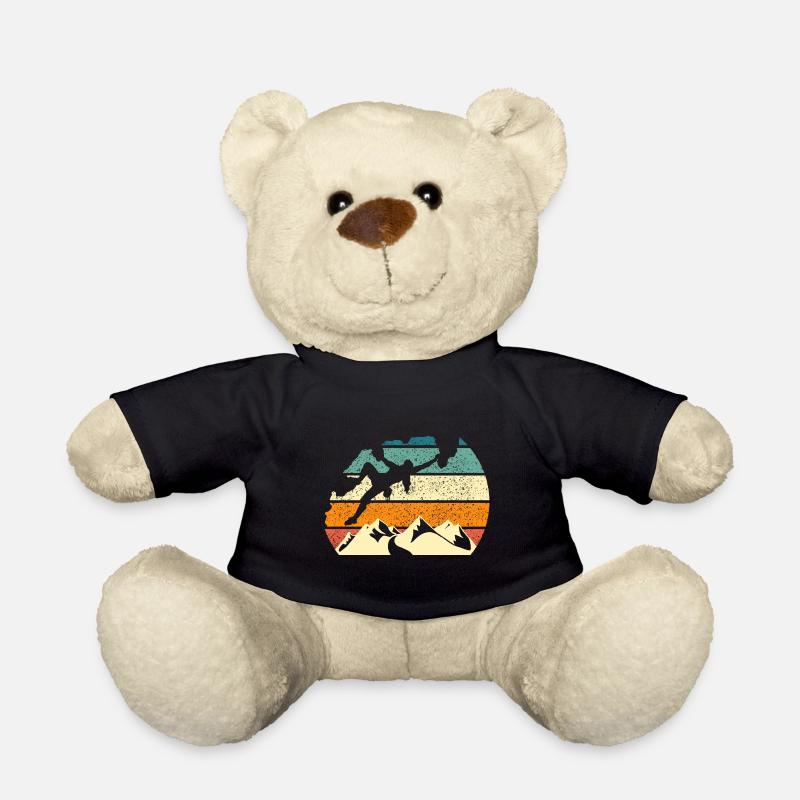 Klettern Sport Klettern Klettern Klettern Felsen - Teddy - Schwarz