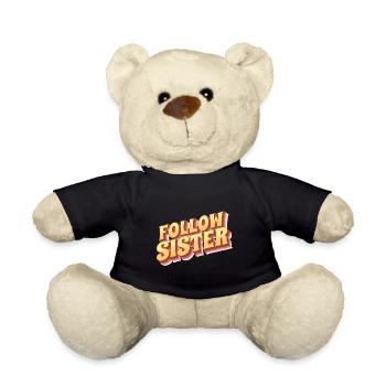 Follow Sister - Du spielst die 2. Geige - Teddy - Schwarz - Vorne
