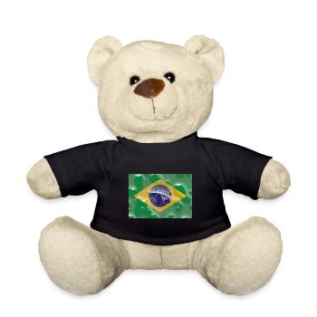 Brazil - Teddy Bear - black - Front