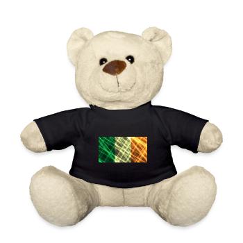 Ireland - Teddy Bear - black - Front