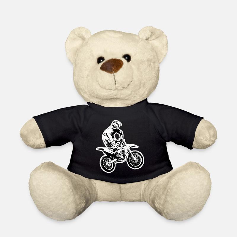 motocross - Nounours - noir