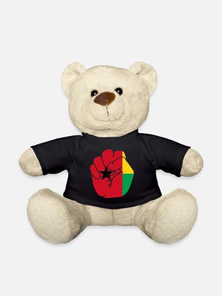 Drapeau Guinée Bissau cadeau kriol kiriol - Nounours - noir