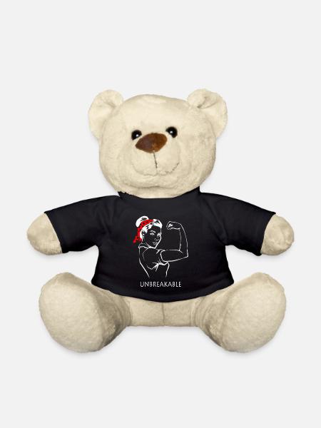 Frauenpower - Teddy - Schwarz