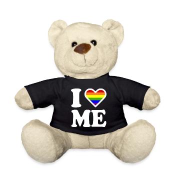 I love me - Teddy Bear - black - Front