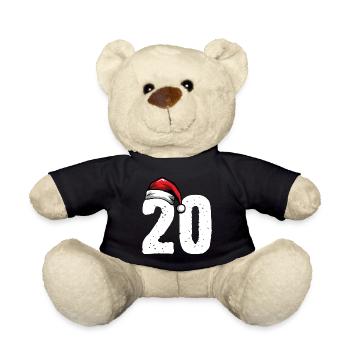 20 Numéro Noël - Nounours - noir - Devant