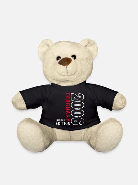18. Geburtstag Februar Jahrgang 2006 Vintage - Teddy - Schwarz