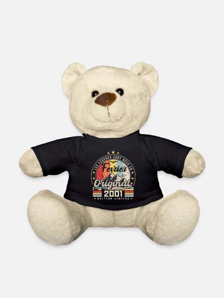 Februar 2001 Geschenk zum 23. Geburtstag Februar 2001 - Teddy - Schwarz