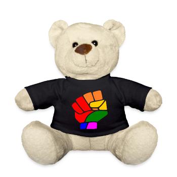 Lgbt - Teddy Bear - black - Front