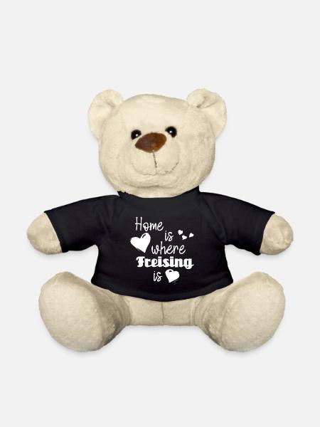 Zuhause in Freising - Home is where Freising is - Teddy - Schwarz