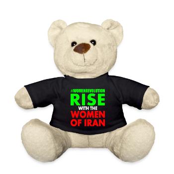 Rise with the women of iran - Nounours - noir - Devant