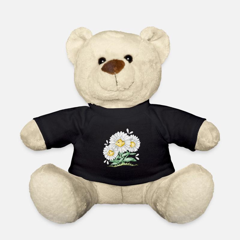 Gänseblümchen - Teddy - Schwarz