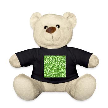 Peau d'animal avec style de couleur africaine - Nounours - noir - Devant