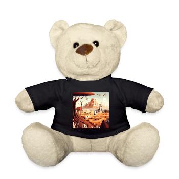 Safari - Teddy Bear - black - Front