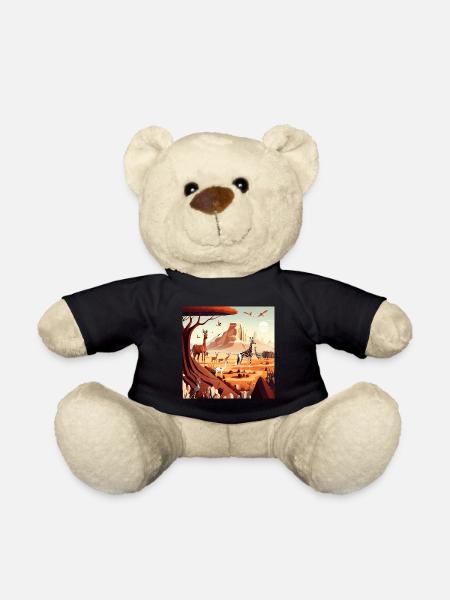 Safari - Teddy Bear - black