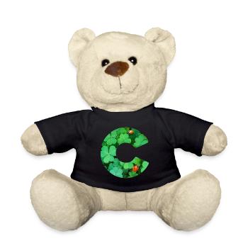 Shamrocks C - Teddy Bear - black - Front